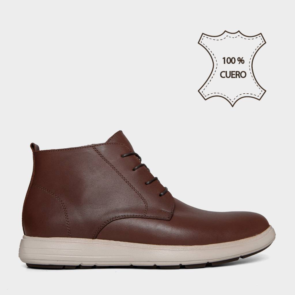Botines Casuales Renzo Renzini Hombres Rcf-071 Cuero Botines Casuales Renzo Renzini Hombres Rcf-071 Cuero - Imagen 1
