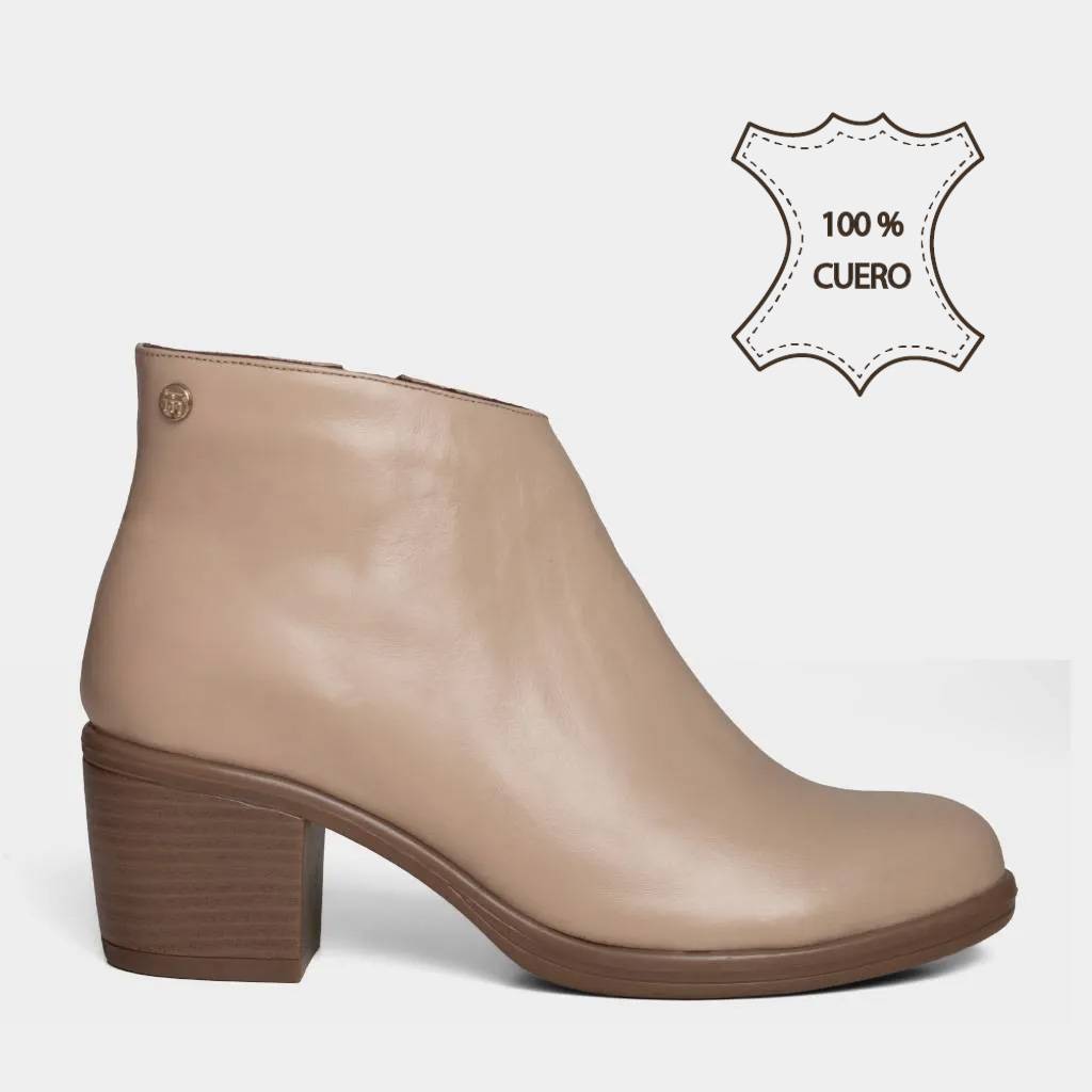 Botines Casuales Top Model Mujeres Tmo-Bk0020 Cuero Botines Casuales Top Model Mujeres Tmo-Bk0020 Cuero - Imagen 1