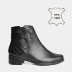 Botines Casuales Top Model Mujeres Tmo-Bk0030 Cuero