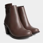 Botines Top Model Mujeres Tmo-Bk0041 Cuero - Imagen 7