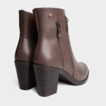 Botines Top Model Mujeres Tmo-Bk0041 Cuero - Imagen 18
