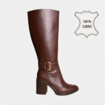 Botas Casuales Top Model Mujeres Tmo-Bk00003 Cuero