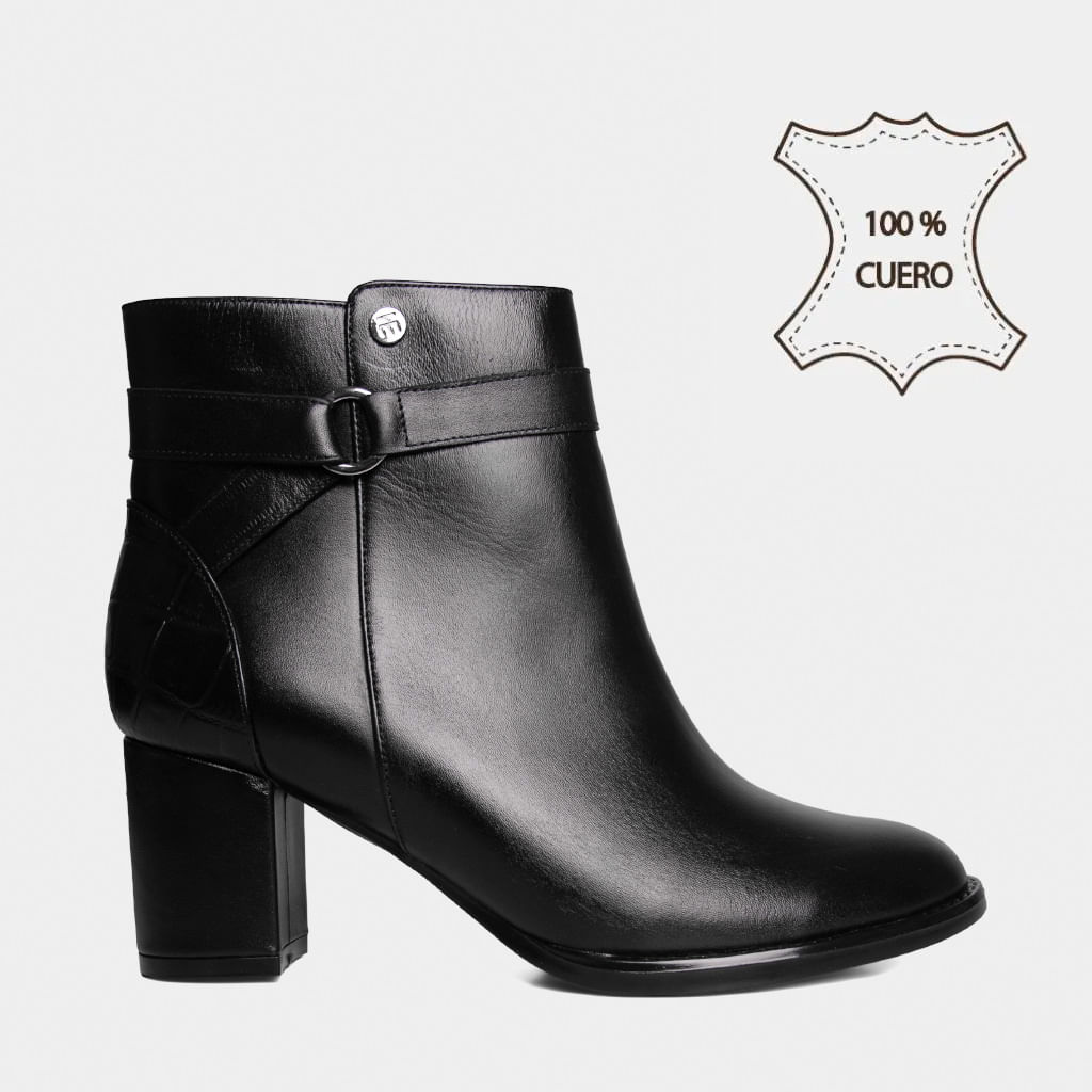 Botines Casuales Top Model Mujeres Tmo-Mh00002 Cuero Botines Casuales Top Model Mujeres Tmo-Mh00002 Cuero - Imagen 1