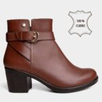 Botines Casuales Top Model Mujeres Tmo-Bk0035 Cuero