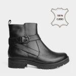 Botines Casuales Top Model Mujeres Tmo-Bk0039 Cuero