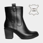 Botines Casuales Top Model Mujeres Tmo-Mh0044 Cuero