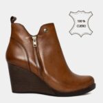 Botines Casuales Top Model Mujeres Tms-002 Esmi Cuero - Imagen 19