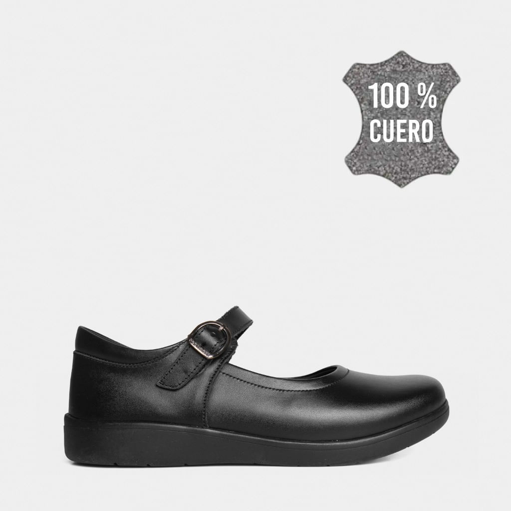Zapatos Escolar Footloose Kids Niñas Ftk-Dl00003 Cuero Zapatos Escolar Footloose Kids Niñas Ftk-Dl00003 Cuero - Imagen 1