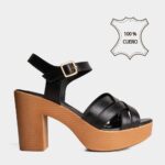 Sandalias Casuales Top Model Mujeres Tmo-Bk00002 Cuero - Imagen 6