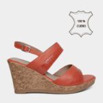 Sandalias Casuales Top Model Mujeres Tmo-N0003 Cuero