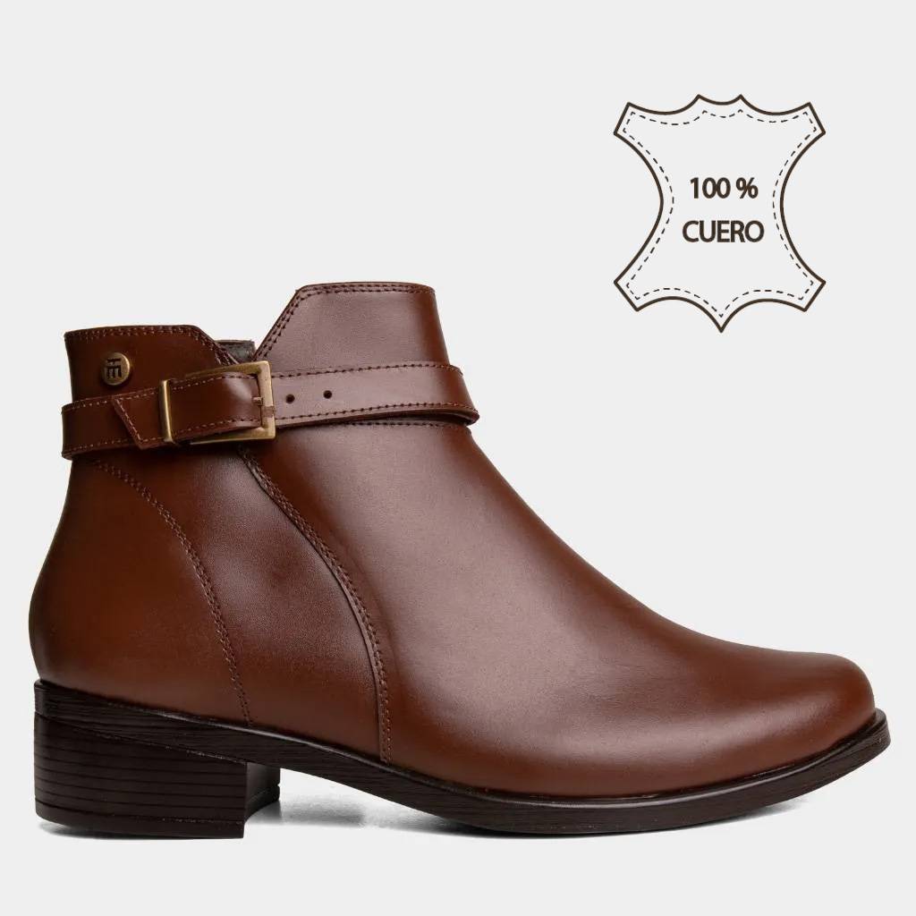 Botines Casuales Top Model Mujeres Tmo-Bk0025 Cuero Botines Casuales Top Model Mujeres Tmo-Bk0025 Cuero - Imagen 1