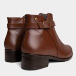 Botines Casuales Top Model Mujeres Tmo-Bk0025 Cuero - Imagen 3