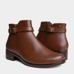 Botines Casuales Top Model Mujeres Tmo-Bk0025 Cuero - Imagen 5